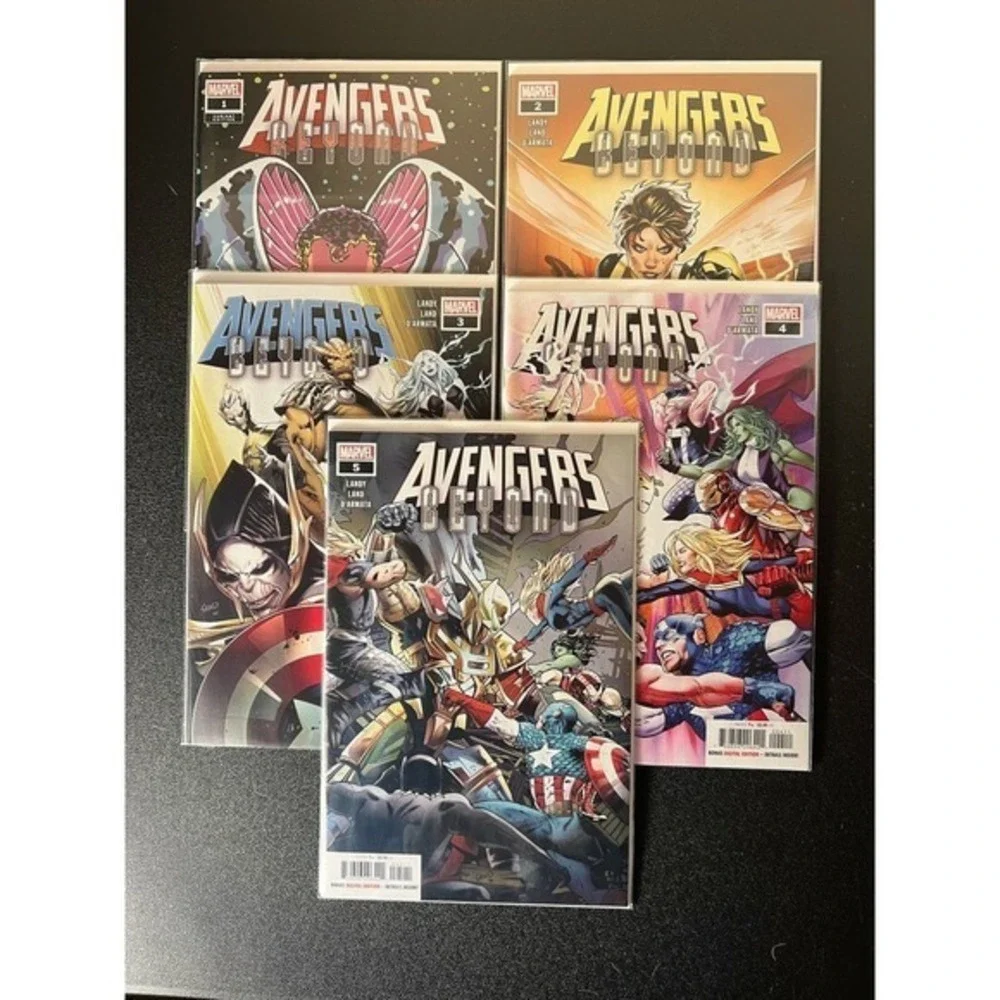 Avengers: Beyond (2023) #1-5 Complete Series Set Marvel Comics